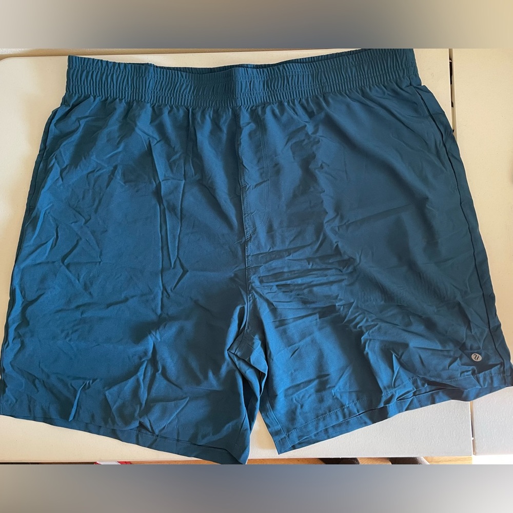NWT Men's Teal Swim Trunks Shorts XXL